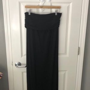Black Strapless Dress